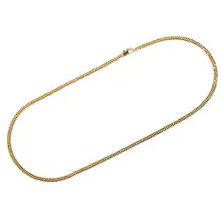 ジュエリーコレクション jewelry collection K18 喜平ネックレス 6面カット 40cm 10g セイフティ付