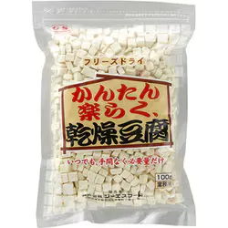 ジーエスフード かんたん楽らく 乾燥豆腐 100g