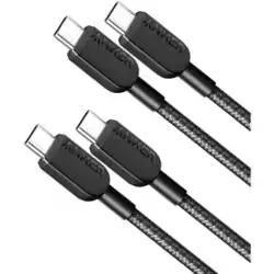 アンカー Anker Anker 310 高耐久ナイロン USB-C & USB-Cケーブル 0.9m 2本セット B81E5011