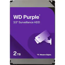 WD Purplesシリーズ ハードディスクドライブ 2TB WD23PURZ