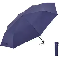 ウォーターフロント Water front 折りたたみ傘 富山サンダー インバッグ 70cm 8本骨 超撥水 グラスファイバー骨 ナイトブルー U370-0819NV1-B0