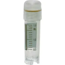 トラスコ中山 TRUSCO クライオチューブ(凍結保存用チューブ) 2ml 外ねじ 自立型 50個入 CT2F-50OS