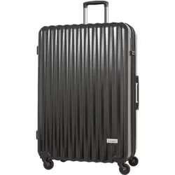 スーツケース ハード/ファスナー 拡張タイプ 旅行日数目安:10日以上 120L/拡張時135L TSAロック搭載 AW-0821-77 ブラック