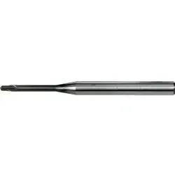 トラスコ中山 TRUSCO TRUSCO エンドミル 超硬ロングネックスクエアエンドミル2枚刃Φ2X60 AC40-TLNE2020-60