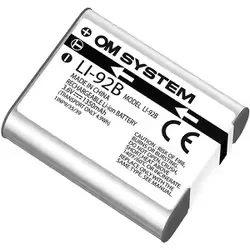 OM SYSTEM オーエムシステム リチウムイオン充電池 LI-92B