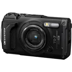 OM SYSTEM オーエムシステム コンパクトデジタルカメラ OM SYSTEM Tough TG-7 防水(IPX8) ブラック TG-7 BLK