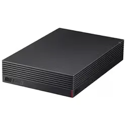 外付けハードディスク HD-LDF-A/Yシリーズ 6TB USB3.1(Gen1)/3.0/2.0対応 冷却ファン搭載 静音&防振 縦置き・横置き対応 ヨドバシカメラ限定モデル ブラック HD-LDF6.0U3-BA/Y