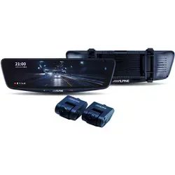アルパイン ALPINE ドライブレコーダー搭載 10型デジタルミラー (車内用リアカメラ) 純正ミラーカバータイプ DVR-DM1000B-IC