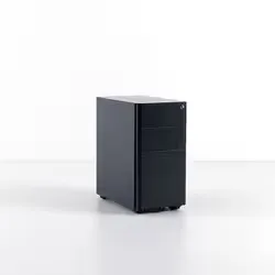 関家具 トリア ワゴン ブラック 395270