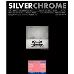 中外写真薬品 CHUGAI PHOTO CHEMICAL SILVERCHROME フレックスグレードFB グロッシー10×12インチ 25枚 433525