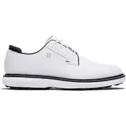 フットジョイ FootJoy トラディションズ スパイクレス メンズ ゴルフシューズ スパイクレス W27.5cm ホワイト 2024年モデル 57948