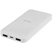 モバイルバッテリー 10000mAh 薄型大容量 低電流対応 ホワイト MPC-CE10000WH