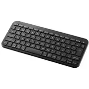 Bluetoothキーボード パンタグラフ テンキーレス コンパクト 薄型 軽量 電池式 マルチペアリング(3台) 日本語配列 Slint ブラック TK-TM10BPBK