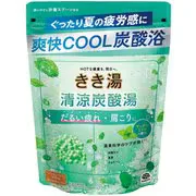 【限定】きき湯 清涼炭酸湯 すっきりミントの香り 360g 粉末入浴剤 バスソルト 薬用 炭酸 発泡 夏用 クール 医薬部外品