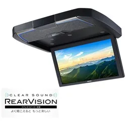 アルパイン ALPINE 12.8型 WXGA/スピーカー搭載 クリアサウンドリアビジョン RXH12Z-LBS-B