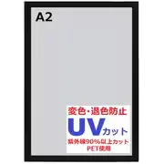 アルミ製ポスターフレーム A2 ブラック