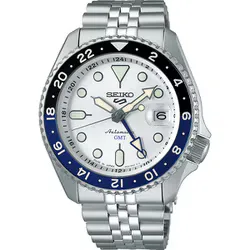 セイコー5スポーツ 5SPORTS(ファイブスポーツ) SKX Sports Style メカニカルGMT メンズ メタルバンド SBSC017