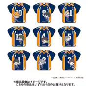 ハイキュー!! トレーディング ユニフォーム缶バッジ 烏野高校(1個)