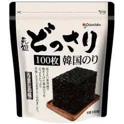 Orion Jacko, Korean seaweed, delicious flavor, 100 pieces