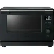 単機能レンジ フラットタイプ 縦開き 23L ヘルツフリー ブラック ER-S10A(K)