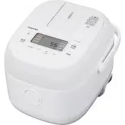 IH炊飯器 3合炊き 備長炭ダイヤモンド釜 ホワイト RC-5XW(W)