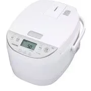 IH炊飯器 5.5合炊き 備長炭ダイヤモンド釜 ホワイト RC-10HW(W)