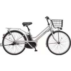 パナソニック Panasonic 電動アシスト自転車 ティモ・S 26インチ 内装3段変速 16Ah ゆったり乗れるフレーム設計 マットピエールグレー BE-FTS633N