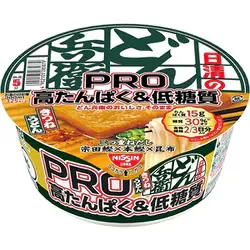日清食品 日清のどん兵衛PRO 高たんぱく&低糖質 きつねうどん 86g