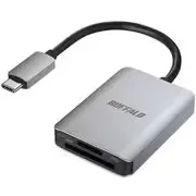 UHS-II対応 USB3.2(Gen1) Type-Cカードリーダー シルバー BSCR510U3CSV