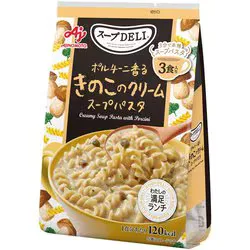 味の素 スープDELI ポルチーニ香る きのこのクリームスープパスタ 3食入袋
