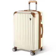 スーツケース ファスナータイプ 拡張機能付 Sサイズ 旅行日数目安:1~3泊 40L/拡張時49L TSAロック搭載 アイボリー NT-GB0201