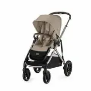 A型べビーカー 両対面式 GAZELLE S(ガゼルS) 対象年齢:生後1ヵ月頃~4歳頃まで 適応体重:~22kgまで アーモンドベージュ 522005243