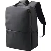 リュック バックパック 19L A4/15.6インチノートPC収納可 キャリーオン仕様 ブラック BM-BPSQ01BK