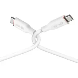 Anker PowerLine III Flow USB-C & USB-C ケーブル 1.8m クラウドホワイト A8553N22