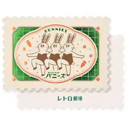 箔押し切手型ポストカード 【ROKKAKU】 『オビワン』コラボシリーズ 「バニーズ」 1枚入 R0172404