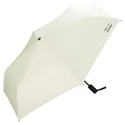 ワールドパーティー Wpc. 日傘 折りたたみ傘 晴雨兼用 IZA(イーザ) Automatic & Safe(オートマティック&セーフ) 親骨54cm 直径98cm 自動開閉式 325g UVカット 遮光 遮熱 撥水 UPF50+ 内側黒コーティング オフ(オフホワイト) ZA021-001-102OF