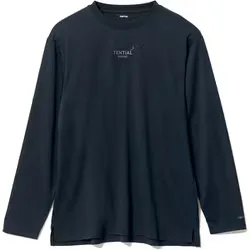 BAKUNE(バクネ) RECOVERY WEAR(リカバリーウェア) Dry Men's Long Sleeve 上 長袖Tシャツ ネイビー Mサイズ