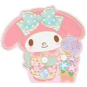 サマーカード マイメロディ 型抜き 浴衣 687324