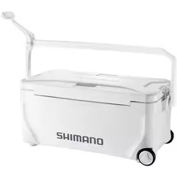 シマノ SHIMANO スペーザベイシス350キャスター 釣り フィッシングクーラー ピュアホワイト NS-D35Y