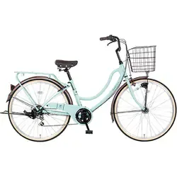 マルキン シティサイクル RY フロートミックス266-G 26インチ 外装6段変速 ライトブルー MK-25-001