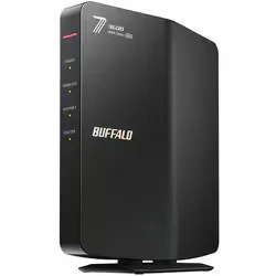 バッファロー BUFFALO Wi-Fiルーター AirStation(エアステーション) Wi-Fi 7(11be)対応 デュアルバンド 2882+688Mbps ブラック WSR3600BE4P/CBK