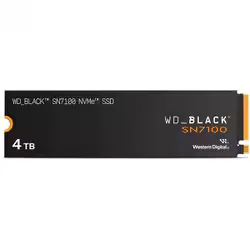 WESTERN DIGITAL ウェスタンデジタル 内蔵SSD WD_BLACK SN7100シリーズ M.2 2280 PCIe Gen 4.0 NVMe SSD 4TB 最大7,000MB/s読出 6,700MB/s書込 WDS400T4X0E