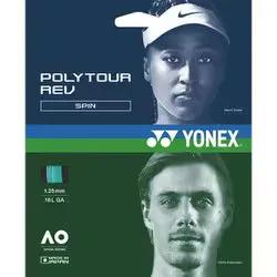 ヨネックス YONEX ポリツアーレブ 125 硬式テニス ストリング ミント(384) PTGR125
