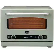 グラファイトオーブンレンジ 22L グラファイトレンジ加熱 簡易スチーム機能 グリーン AEM-G14AG