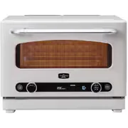 グラファイトオーブンレンジ 22L グラファイトレンジ加熱 簡易スチーム機能 ホワイト AEM-G14AW
