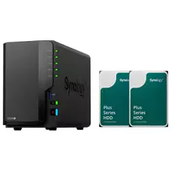 Synology シノロジー DiskStation NASキット DS225+ +HAT3300-4TB 2個 DS225+_HAT3300-4TB2