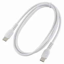 オーム電機 OHM USB-C to Cケーブル USB2.0 PD60W対応 1m ホワイト SMT-L10DCC-W