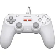 レトロ風デザイン 有線ゲーミングコントローラー Switch/Switch2/iOS/Android/WindowsPC対応 セリーンホワイト GameSir Tegenaria Lite White