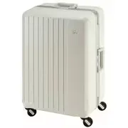 Suitcase FREQUENTER LIEVE 4-wheel carry M 65L Travel days: 6-7 nights TSA lock frame type cream FQ1-530CR
