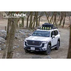ジャオス Jaos フラットラック 1250×1400 ルーフレール用 ランドクルーザー 300系 GR SPORT、300系 ZX、300系 VX / AX / GX、200系、プラド 150系 B411460NS